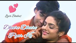 Dheere Dheere|90s Old Hindi Song | Bollywood Nocopyright Song @EvergreenHindi24