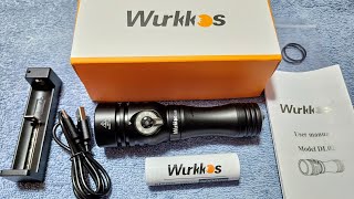 Wurkkos DL02 3000lm Diving Flashlight