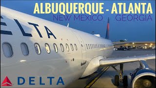 PANDEMIC TRIPREPORT | Delta Airlines (ECONOMY) | Airbus A321 | Albuquerque - Atlanta