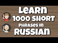 Learn 1000 Useful Russian Phrases for Beginners of Russian Language