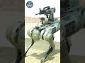 china’s military unveils robot dogs armed with rifles