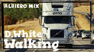 D.White - Walking. NEW ITALO DISCO, Euro Disco, Europop, music of 80-90s, highway magic truck drive