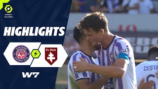 TOULOUSE FC - FC METZ (3 - 0) - Highlights - (TFC - FCM) / 2023-2024