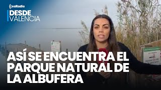 DANA | Así se encuentra el parque natural de la Albufera