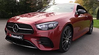 2023 NEW Mercedes E Class Coupe AMG - Facelift MBUX FULL REVIEW Interior Exterior SOUND
