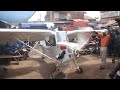 KATWE MEN IN UGANDA BUILD HYPERREALISTIC RC PLAN AT SCALE AFRICA MADE AIRPALN#travel #plane #flying