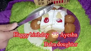 birthday mini vlog for special baby ayesha @Housewife377/Baba doughter