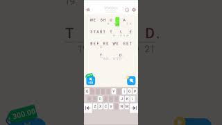 Cryptogram Puzzle Level 4: Guess the famous quote! 🧠✨ #games #puzzlefrenzy