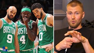 Kristaps Porzingis On Playing with Jayson Tatum and The Boston Celtics