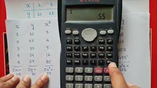 Fitting of Parabolic Curve: y=a+bx+cx^2 by Least Square Method