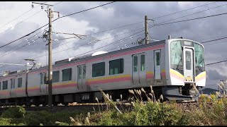 E129系B11編成【4K】信越本線下り447M