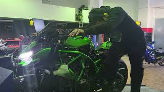 kawasaki z h2  2022 Dyno       265 Bhp in Cyprus