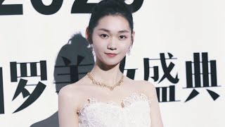 段奥娟CLARE 201203 费加罗美妆盛典 红毯出场 cut