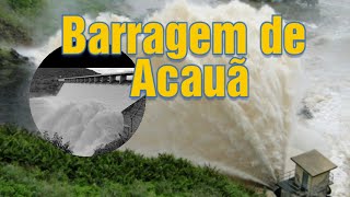 Barragem de Acauã Sangrando