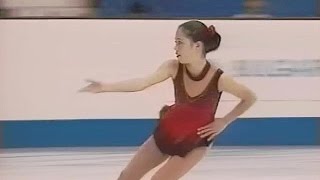 鈴木明子 Akiko Suzuki 2001 World Jr (Sofia) Short Program - Spanish Folk Music