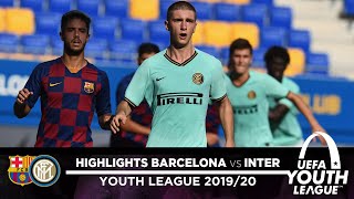 BARCELONA 0-3 INTER | U19 HIGHLIGHTS | What a win at the Estadi Johan Cruyff! | UEFA Youth League
