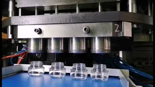 Video of ISBM Machine\u0026Mold for Producing PET or PETG Cream Jars 20220518