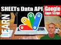 Google Sheets Data EndPoint AJAX Web page Data from Google Sheets Data JSON sheet content