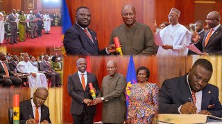 H.E John Mahama \u0026 Vice Jane Naana Swears-in the Third Batch of 14 New Ministers at jubilee Hous 🤩