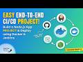 DevOps Project for Beginners | End-to-End CI/CD Pipeline Using Jenkins, Docker & GitHub