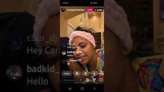 Carmen and corey on live watching magic
