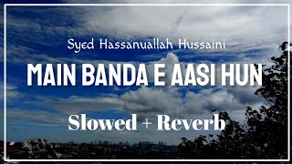 Main Banda e Aasi Hoon (Slowed + Reverb) | Syed Hassanullah Hussaini | Naat And Hamd