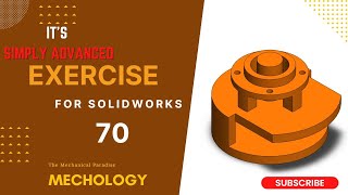 SolidWorks Exercise-70 |SolidWorks Tutorial-70 |SolidWorks Tutorial for Ultimate Beginner
