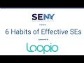 SENY Virtual Event: 6 Habits of Effective Sales Engineers