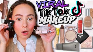 IS THIS VIRAL TIKTOK MAKEUP WORTH THE HYPE?!