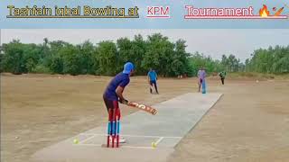 Tashfain iqbal Bowling at KPM Semi final