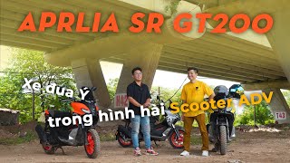 Aprilia SR GT 200 -  Xe đua Ý trong hình hài Scooter ADV | Whatcar.vn