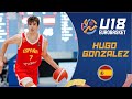 Hugo Gonzalez 🇪🇸 | Player Highlights | FIBA U18 EuroBasket 2024