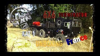 Amewi Man Kat 1 RC Truck 6x6, Full Metal, Assembly And Unboxing, KIT Version, Camion 6WD Military,