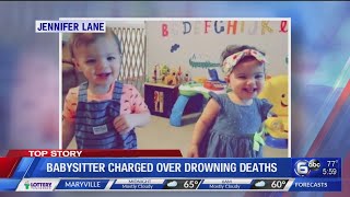 Babysitter charged over drowning deaths