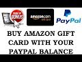 Buy Amazon Gift Card with PayPal Balance (My Gift Card Supply Review)