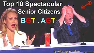 Top 10 Spectacular Senior Citizen Got Talent Auditions, This Video Has No Dislikes!
