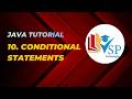 Conditional Statements in Java | if, if-else, else-if & switch Explained