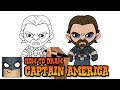 How to Draw Captain America | The Avengers Infinity War