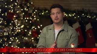 Michael Bublé Sings Its Beginning To Look A Lot Like Christmas - The Disney Holiday Singalong