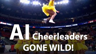 Cheerleaders Gone TOO Wild! 🌀  Stadium Stunt Chaos!