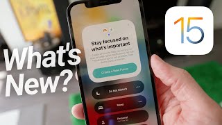 iOS 15 RELEASED! What's NEW?