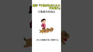 雑学『子供が生まれたら犬を飼え』＃犬、＃雑学、＃犬雑学、＃いぬ、＃豆知識、＃VOICE VOX（ずんだもん）＃愛されているサイン＃VOICE VOX（青山龍星）