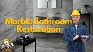 STONESHINE Review - Marble Bathroom Restoration in Fontana FREE QUOTES! 1.800.770.7789