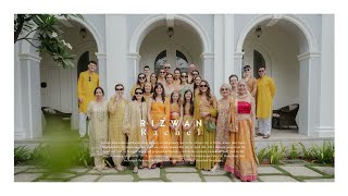 Rachel \u0026 Rizwan | Haldi Film | 4K | Jellyfish Films