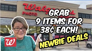 WALGREENS NEWBIE DEALS (1/22 - 1/28) | Grab 9 items for 38¢ each!