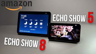 Comparing the Echo Show 5 (2nd Gen) vs. Echo Show 8 (2nd Gen)