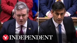 The full exchange: Rishi Sunak and Keir Starmer 'united' over Ukraine victory during PMQs