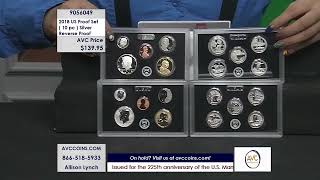 2018 US Proof Set ( 10 pc ) - Silver - Reverse Proof