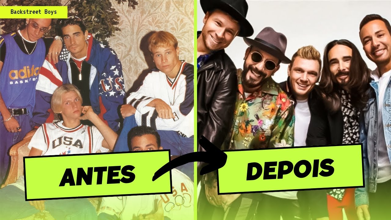 [ATUALIZADO] O Antes E Depois Do Grupo Backstreet Boys, Veja Como Eles ...