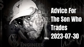 ICT Shotgun Saturday - Advice For The Son Who Trades ICT twitter space 2023-07-29